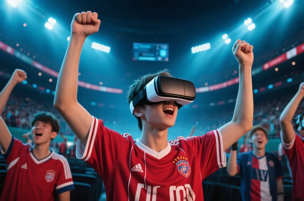 球迷在虚拟现实中观看NBA Europe，体验升级